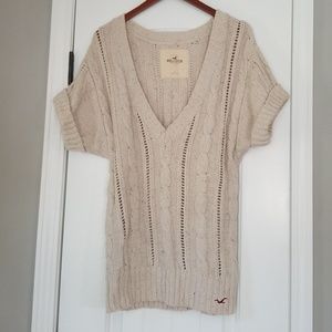 Hollister Short Sleeve Sweater